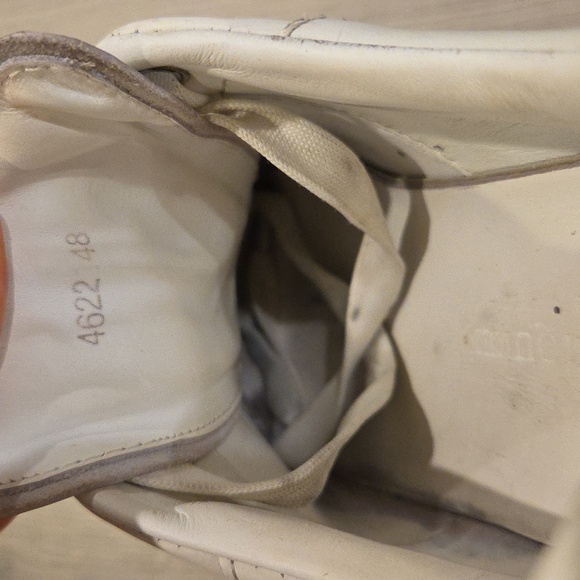 Alexander McQueen White Oversized Sneakers - Picture 4 of 5